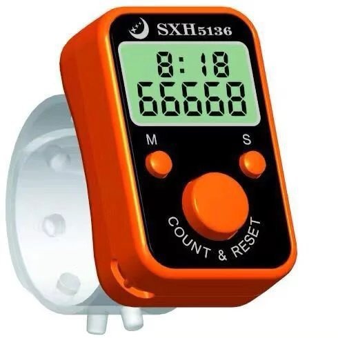 The new finger counter, a multi-functional electronic counter with a time ring, counter and counter