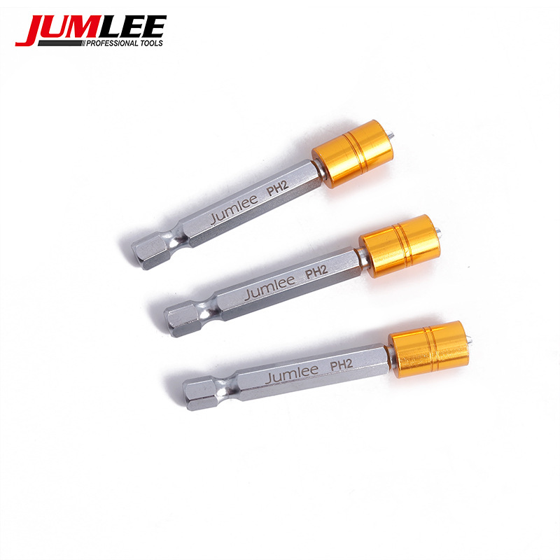2714 Electric screwdriver bit, strong magnetic cross PH2, high hardness magnetic ring screwdriver bit, air screwdriver nozzle, electric screwdriver bit Item Picture