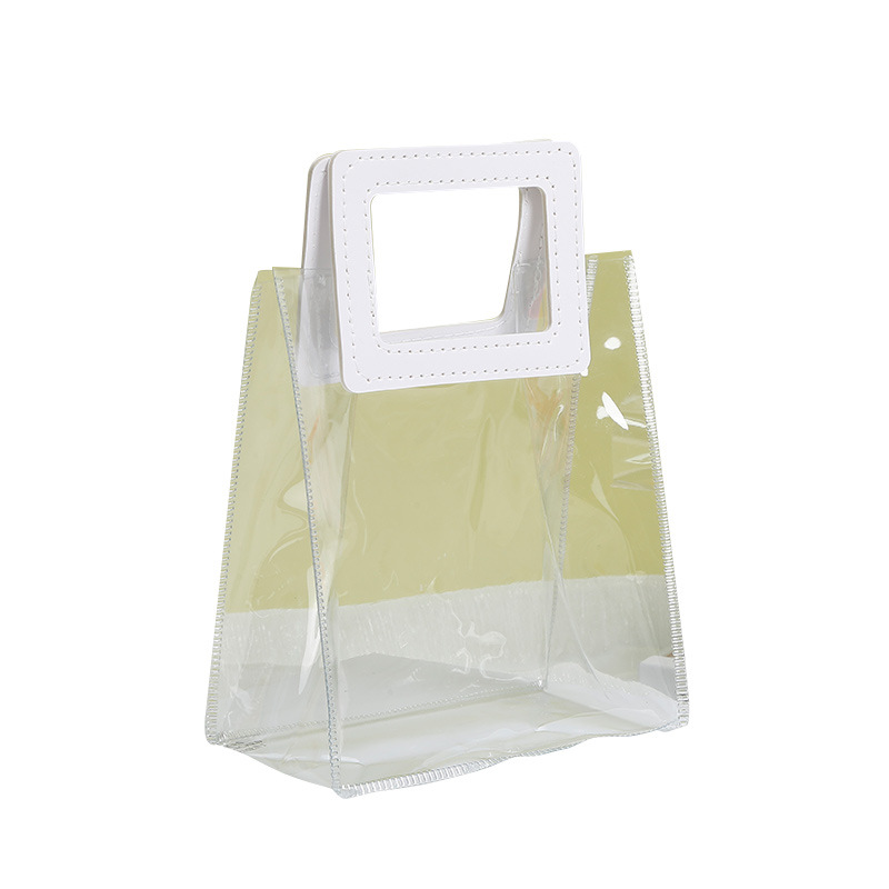 أكياس هدايا من طراز PVC هدايا هدايا هدايا من أكياس هدايا الليزرية وأكياس ليزر مغلفة بالبلاستيك وحقائب يد شفافة Item Picture