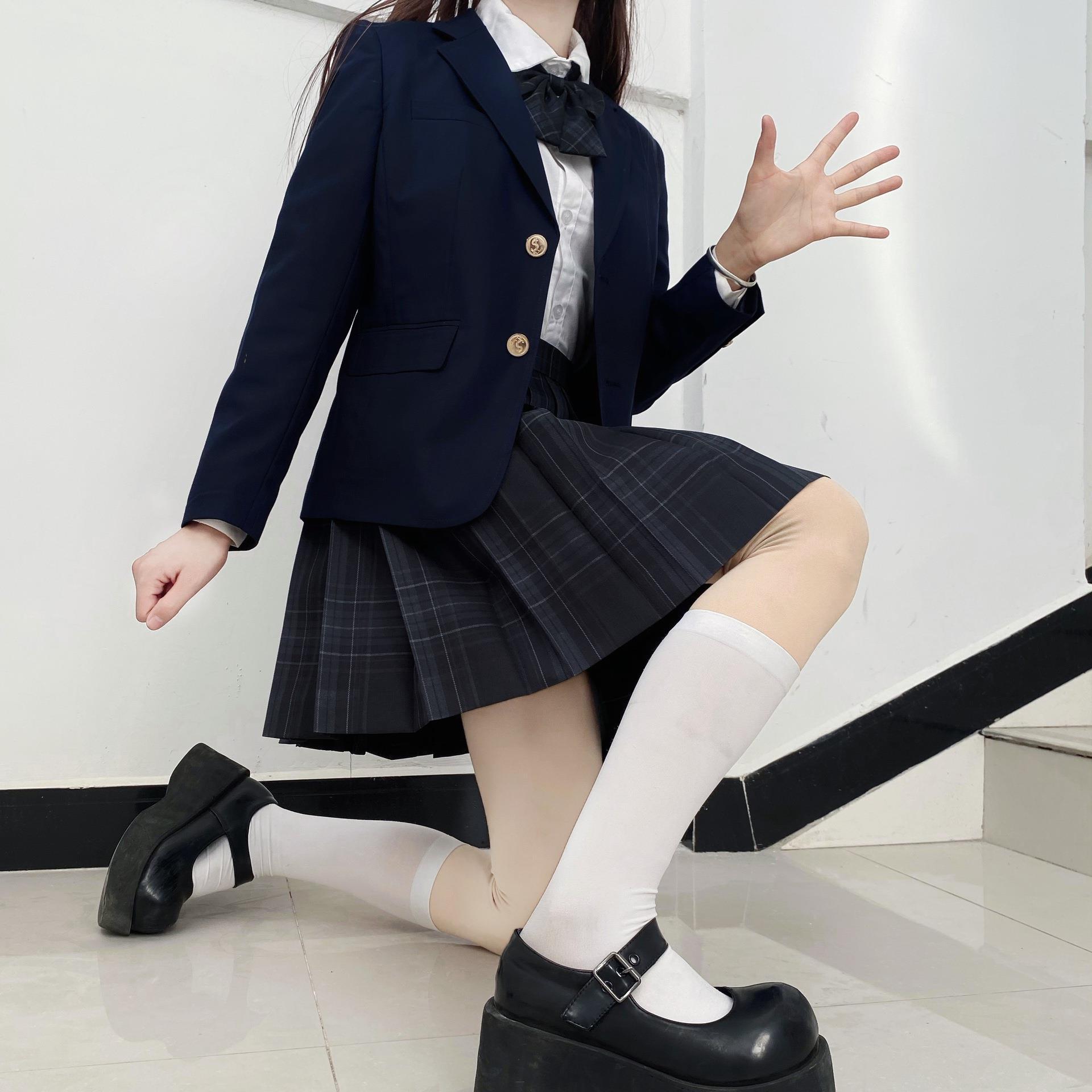 New fashionable British campus-style women's small suit jacket 2021 Spring and autumn collection, JK uniform Item Picture