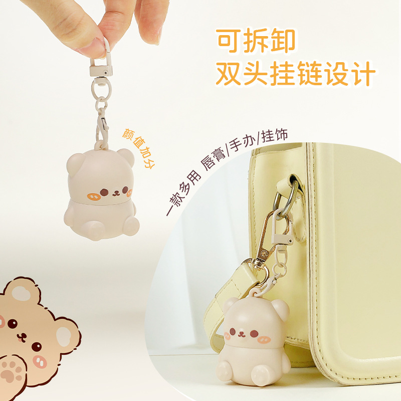 Shijing Little Bear Baby Lip Balm is suitable for children, moisturizing, preventing dryness and cracking, and reducing lip lines Application Scenario