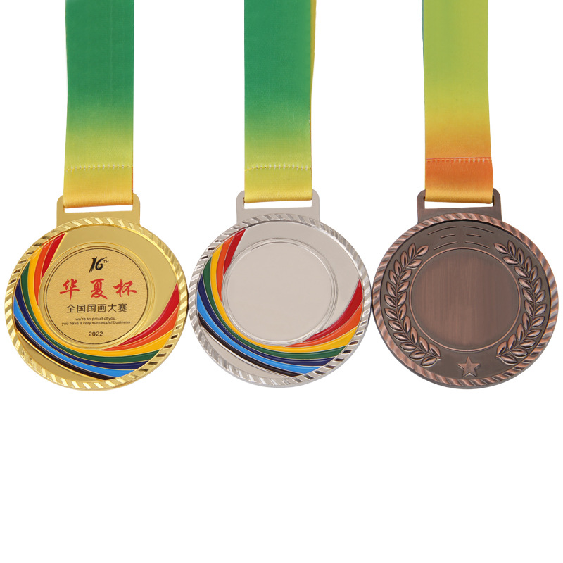 Metal commemorative MEDALS, children's kindergarten sports meeting MEDALS, Progress Star Awards, festival MEDALS, company plaques Item Picture