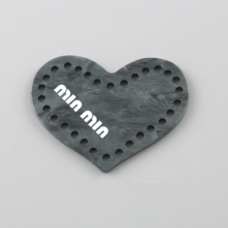 DIY饰品配件  亚克力多孔爱心挑心五角星形吊坠钥匙扣包包链挂件详情16