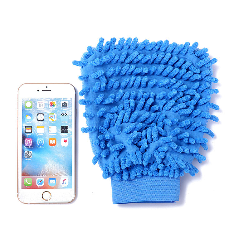 Chenier single and double sided car wash gloves, velvet coral worm car cleaning gloves, special car cleaning tools for beauty and maintenance Application Scenario