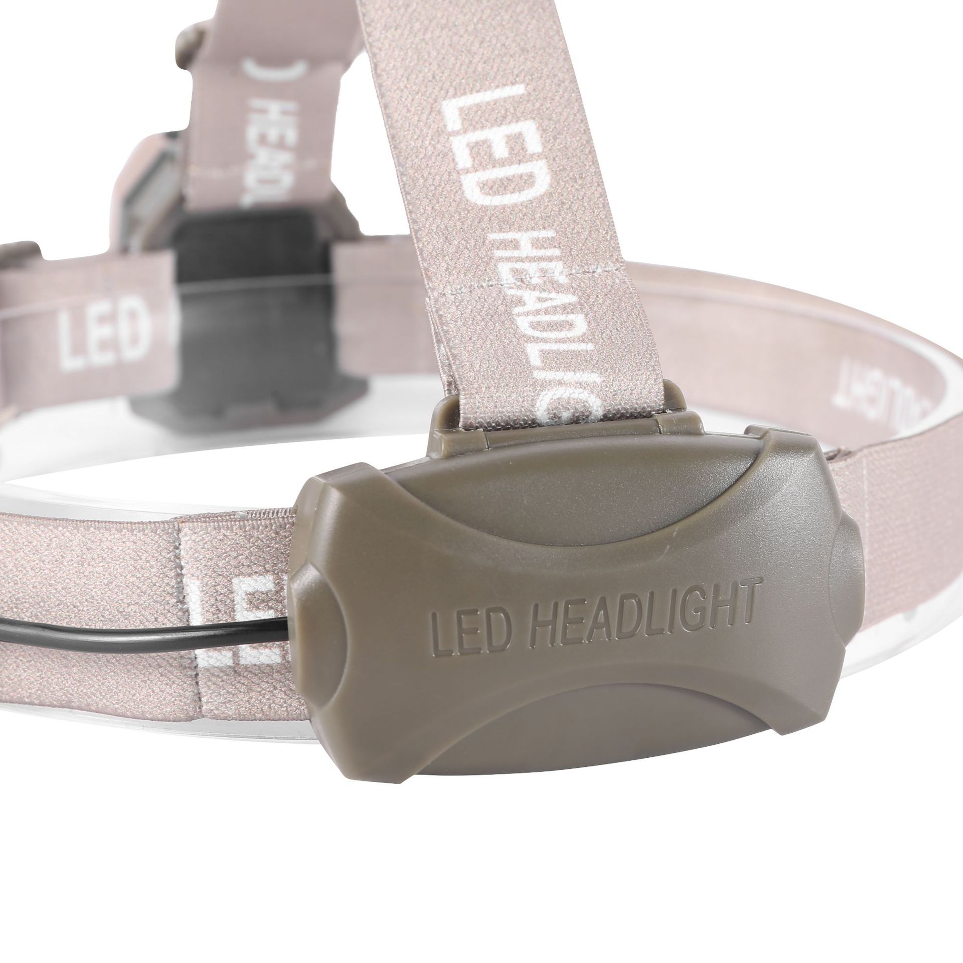 Portable strong headlamp for outdoor fishing, emergency head-mounted outdoor headlamp, battery-powered model for night fishing pic 2