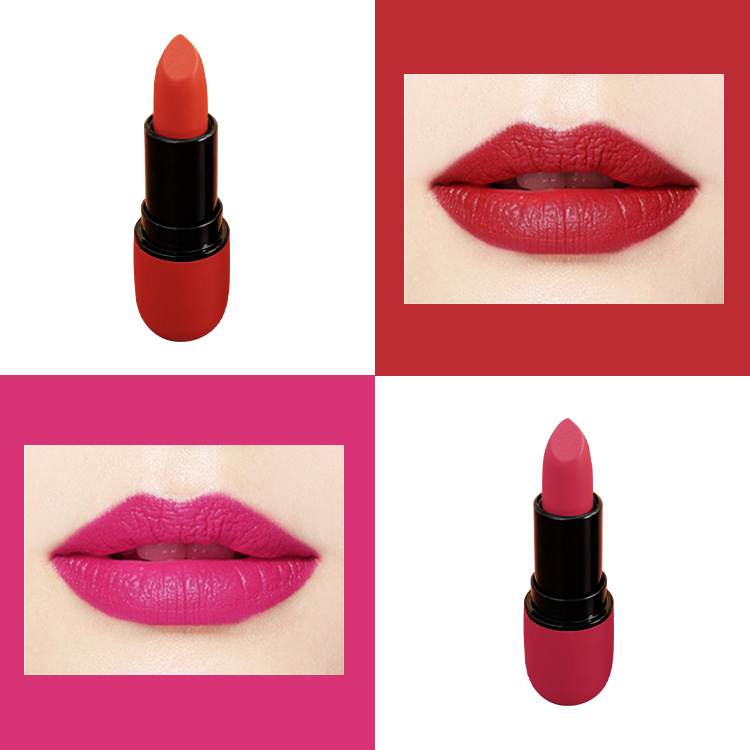 Manufacturers bullet lipstick mist face matte makeup lipstick lip gloss 12 color spot foreign trade explosive products Specification drawing