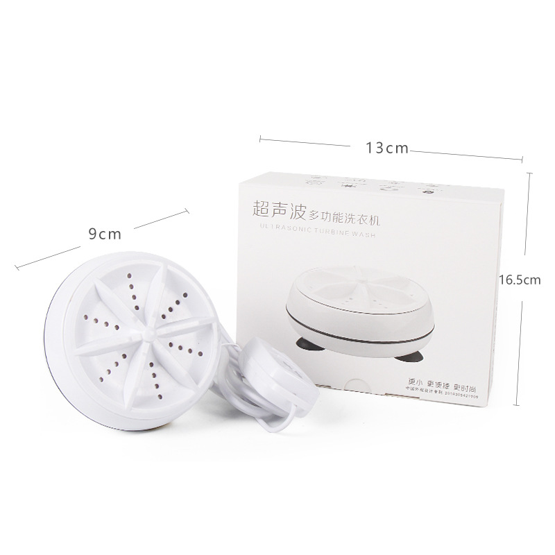 Cross-Border Mini Turbo Washer Washer 3-In-1 Dormitory Bucket Portable Lazy Laundry Giveaway Application Scenario