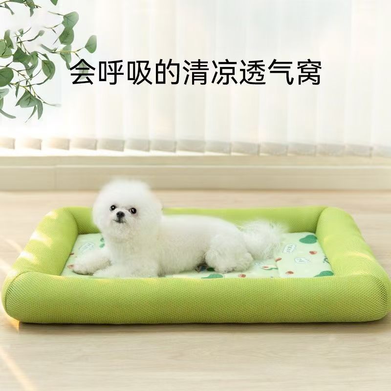 跨境狗窝夏季凉窝猫窝防中暑宠物凉席宠物凉垫子猫咪用品宠物用品