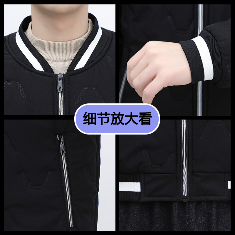 2022 New Winter Men's Jacket Padded Coat Men's Casual Jacket Thick Warm Baseball Clothing Menswear Trend Application Scenario