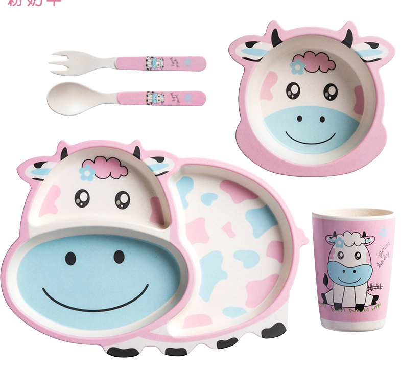 Baby feeding cutlery set, cute and cute