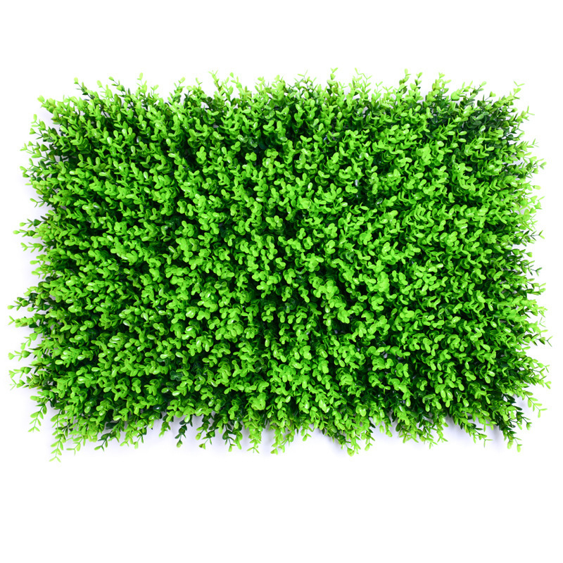 Simulation plant wall decoration wall green plants three-dimensional decoration wall hanging plastic Milan Yougali lawn cross-border wholesale Item Picture
