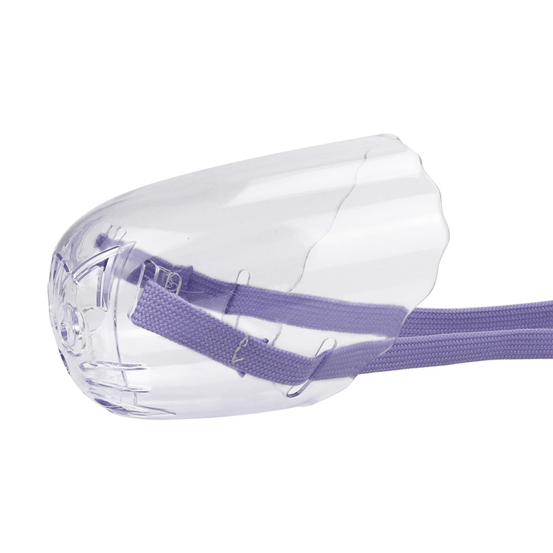 Pet muzzle Transparent bite proof cat headgear High-quality material durable going out dog muzzle Pet muzzle supplies Application Scenario