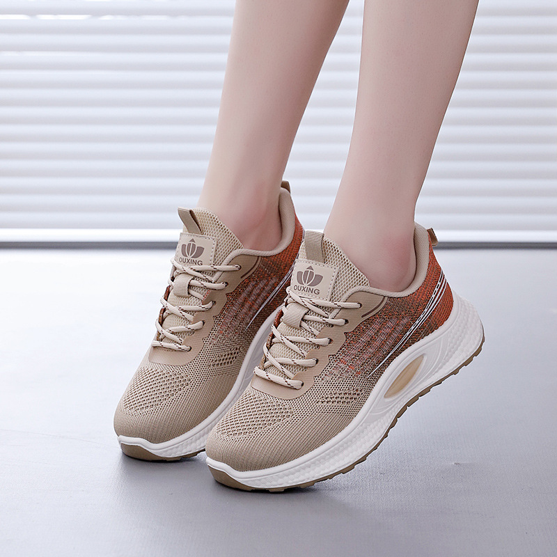 女鞋/老北京布鞋妈妈鞋/飞织鞋面/内增高女鞋/皮鞋男春夏潮流产品图