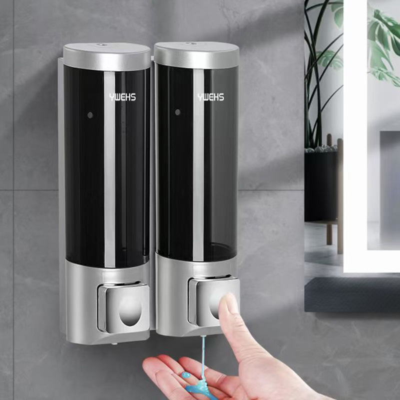 Wall Soap Dispenser Shampoo Shower Gel Dispenser Press Hand Sanitizer Box Hotel New Plastic Soap Dispenser Application Scenario