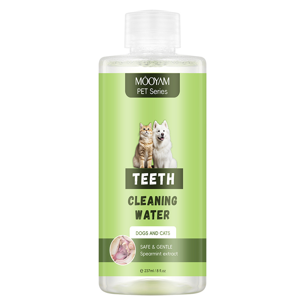 Foreign Trade Full English Pet Teeth Cleaning Water Removes Bad Breath Pet Teeth Cleaning Water Item Picture