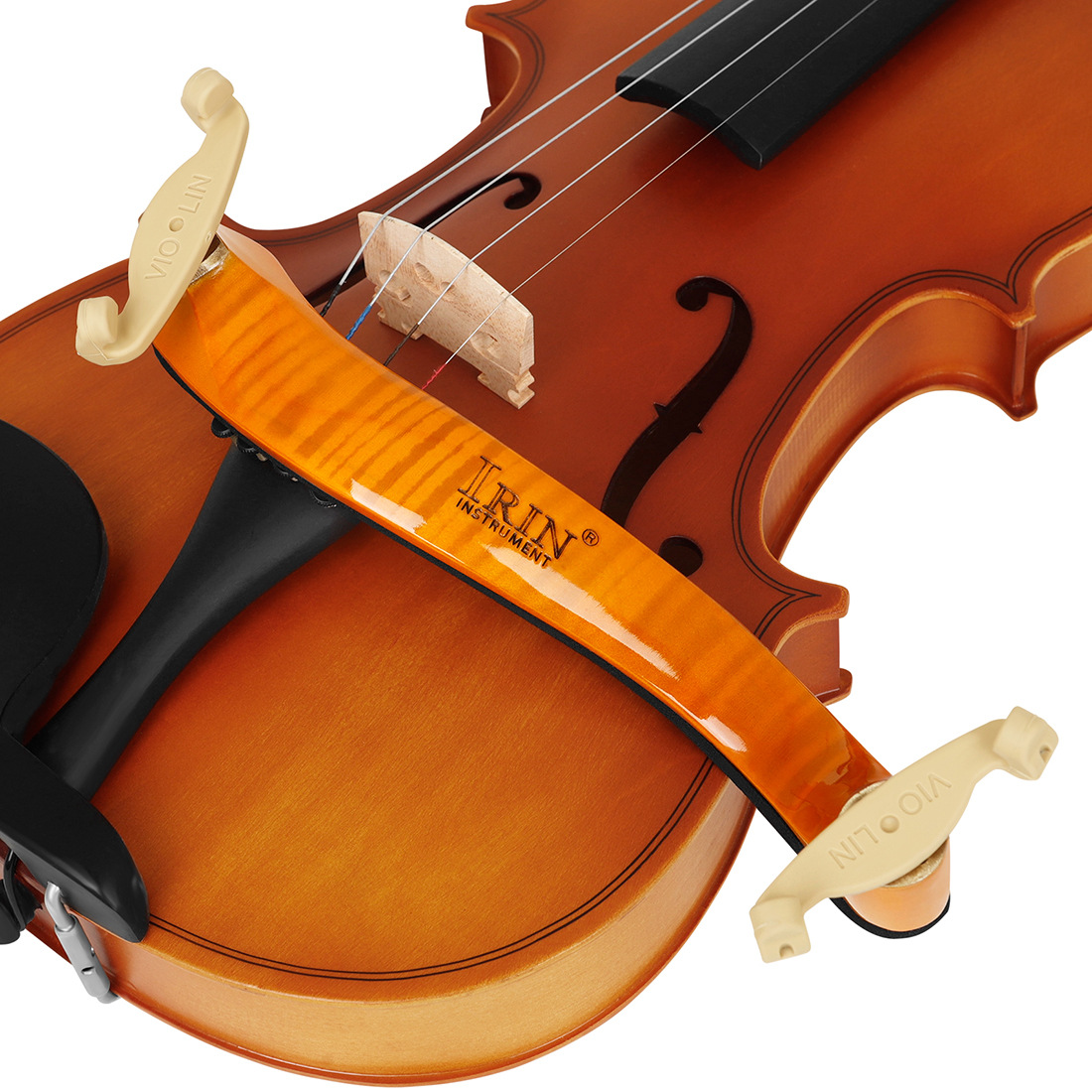IRIN violin shoulder rest 4/4 Maple shoulder rest thickened adjustable violin rest anti-slip shoulder pad violin accessories wholesale Specification image