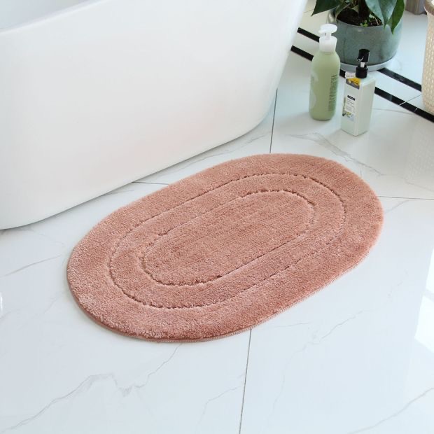 Factory direct sales, export wholesale, cross-border home floor MATS, door MATS, absorbent bathroom, thickened bathroom anti-slip MATS details Picture