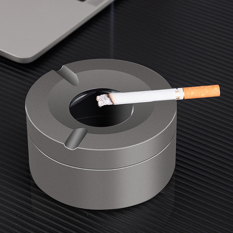 往事.防灰烟/不锈钢简约好/不锈钢烟灰缸产品图