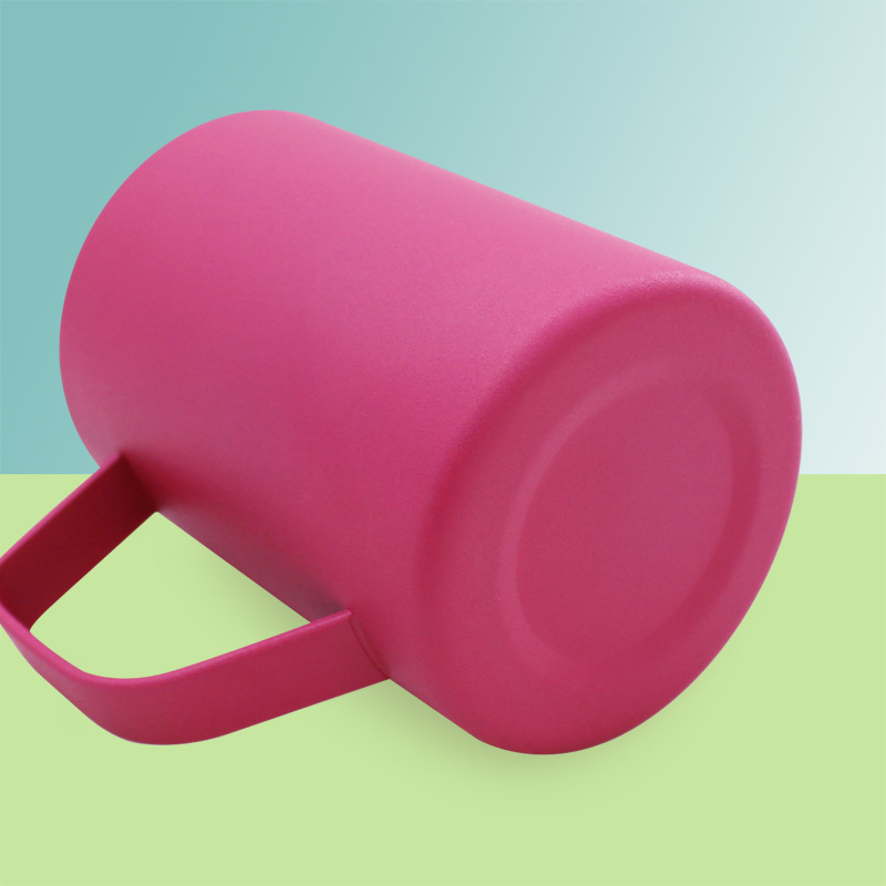 Cross-border exclusive mini double-layer stainless steel water cup with handle, American mug, high appearance level, portable cup Application Scenario