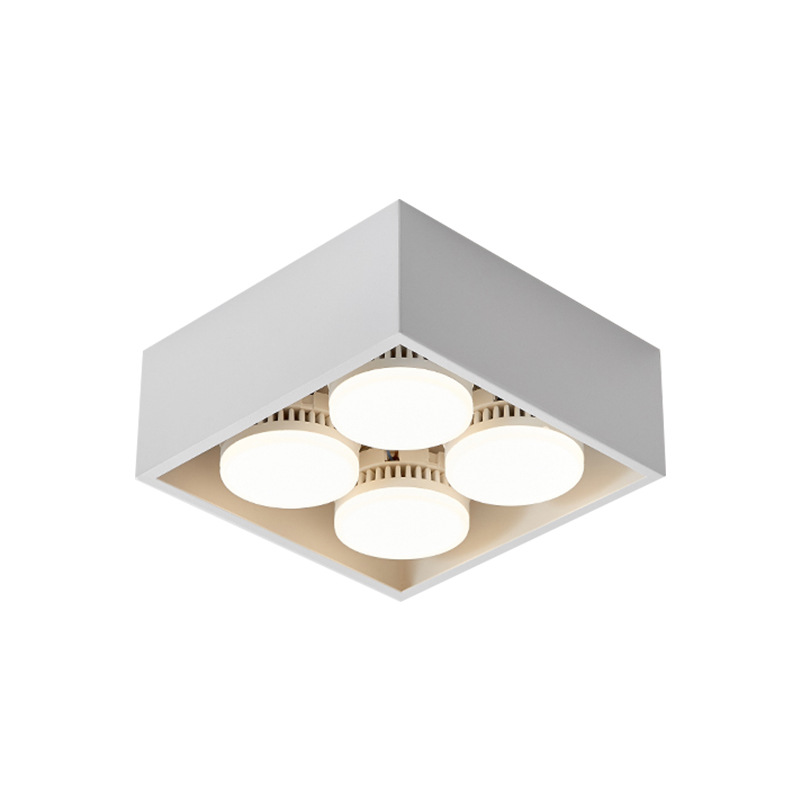 Minimalist Living Room Without Main Lamp Lighting Anti-Glare Bile Lamp Led Grille Lamp Ceiling Spot Light Gx53 Open Mounted Downlight Item Picture