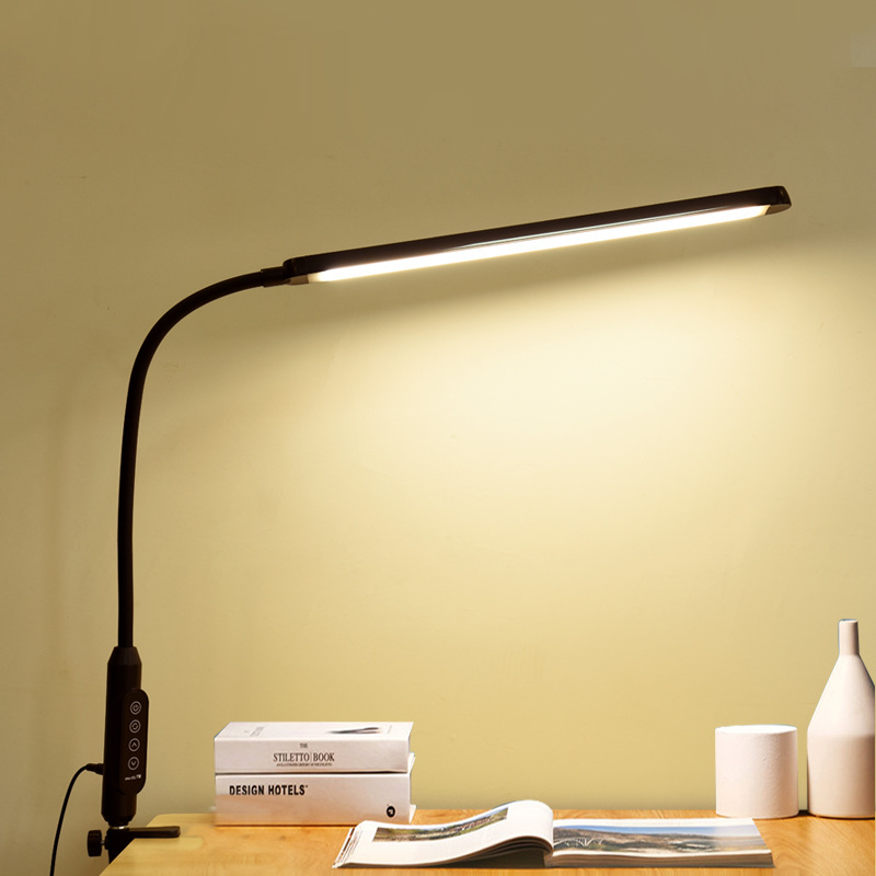 New USB eye-protecting creative folding desk lamp, smart clip night light, bedside reading desk lamp for student dormitories details Picture