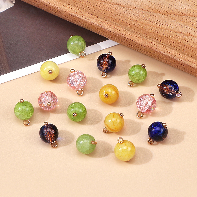 发饰服装饰品/树脂钻球/挂件/M字吊钟调节扣/925银钩细节图