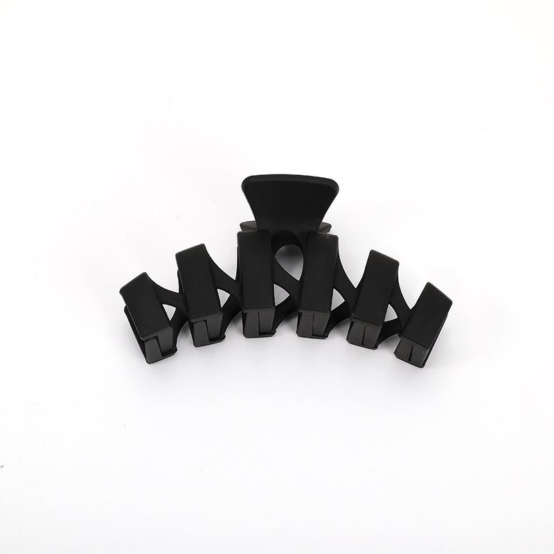 Ins Frosted Large Grab Clip Hairpin Women's Hair Accessories Elegant Temperament Superior Sense Shark Clip Hairpin Large Clip Headpiece Item Picture