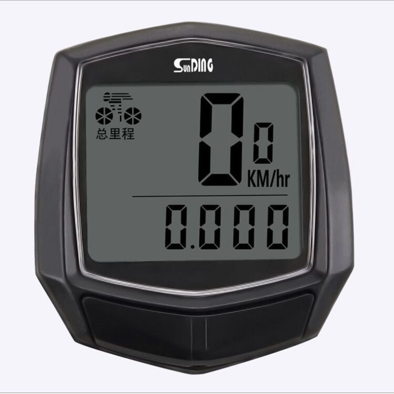 Bicycle riding equipment, mountain bike parts, speedometer, road counter, bicycle speed, speedometer, wired speedometer