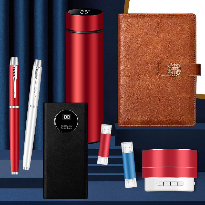 Business gift Umbrella thermos cup notebook gift box company enterprise anniversary opening activity practical companion hand gift Application Scenario