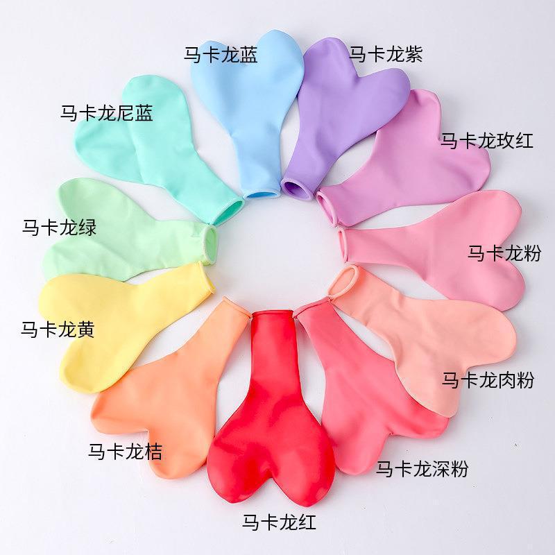 منطاد على شكل 10 بوصات على شكل محب 2.2 غراماكارون Item Picture