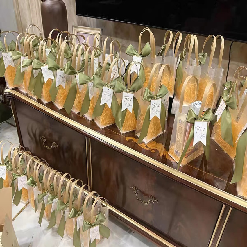 塑料手提袋实物图