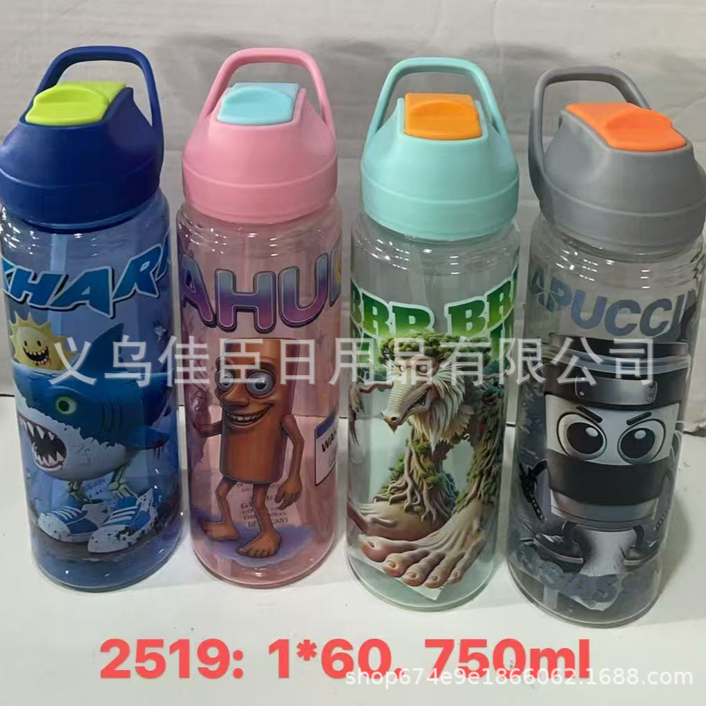 Commuting water cup for work, portable and hand-held space cup for students, a best-selling Amazon pop-up lid with the pattern of Shan Hai Jing Application Scenario