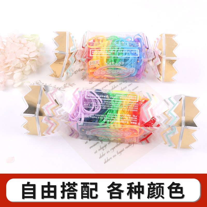 高级糖果装强/高弹力扎头发产品图