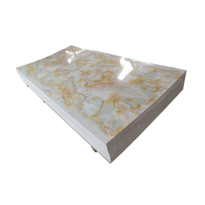 Manufacturer Uv Panel Carbon Crystal Panel Wall Panel Tv Background Wall Carbon Rock Panel Decorative Panel Stone Plastic Integrated Wall Panel Item Picture