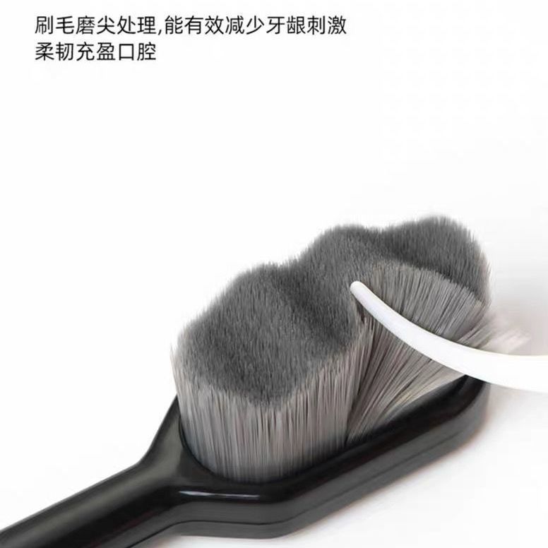 Bamboo Charcoal Ten Thousand Hair Toothbrush Japan Nano Super Fine Soft Hair Adult Couple Family Month Manufacturers Wholesale Hair Application Scenario