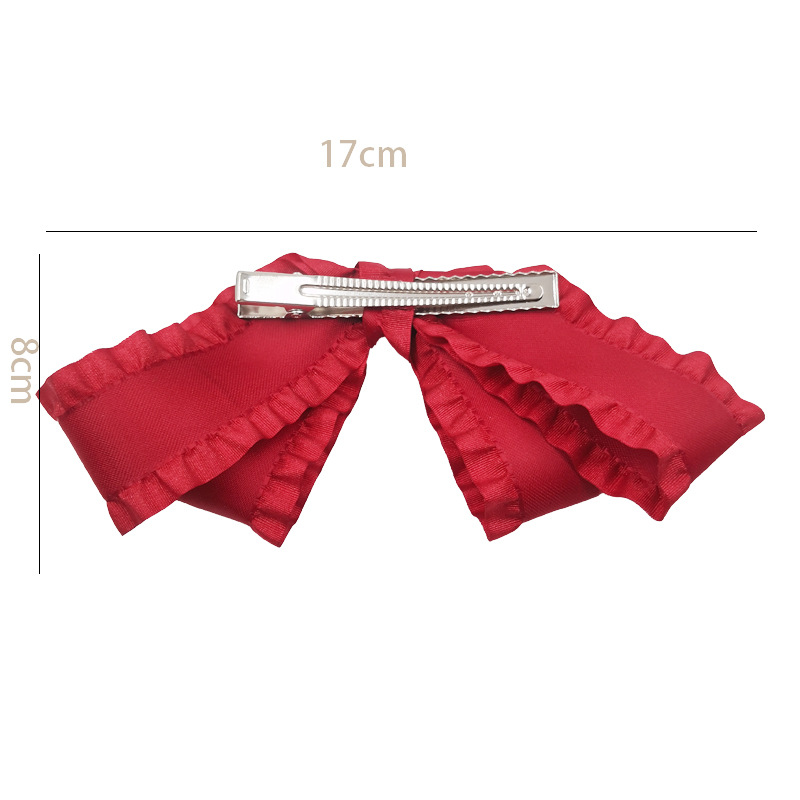 Qiwei Accessories Exclusive European and American cross-border headwear and hair accessories, versatile lace thin styles, children's bow girls Application Scenario