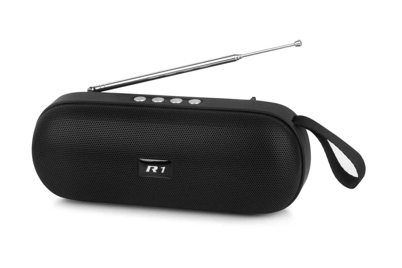 R1 African export version factory external battery mini Portable wireless Bluetooth speaker radio Bluetooth speaker details Picture