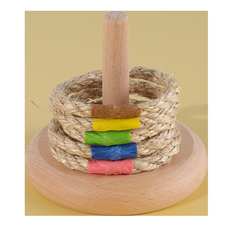 Cultural and creative tide play - New function - Puzzle throwing loop children puzzle children Montessori early education intelligence teaching AIDS Item Picture