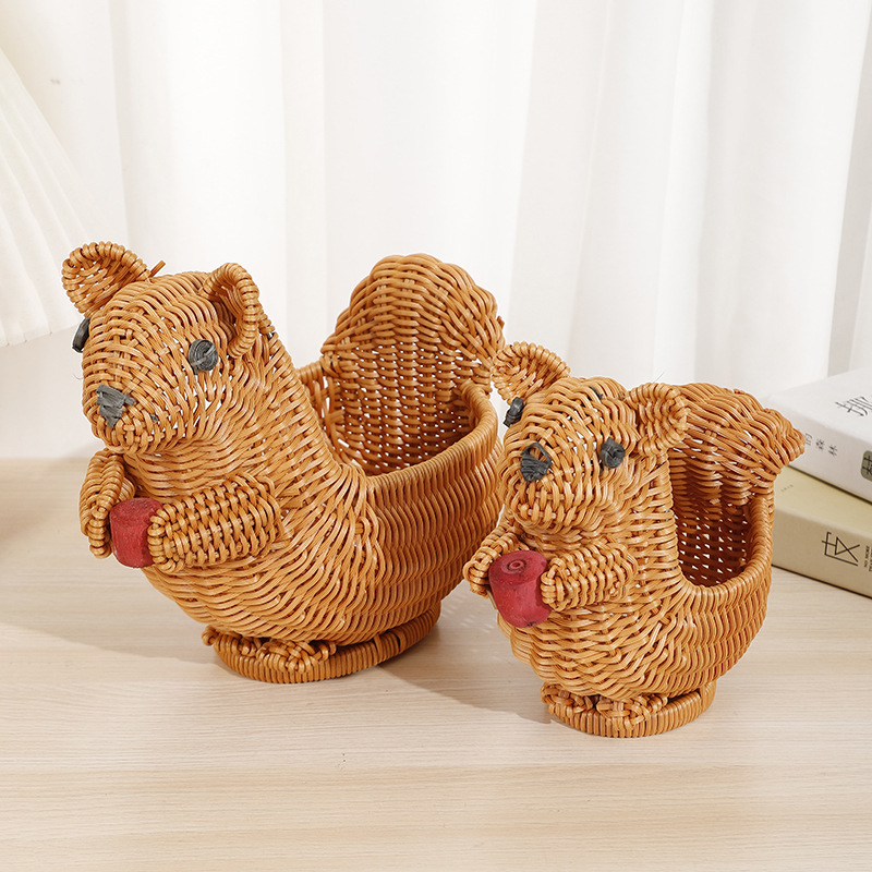 多功能装饰果盘实木果盒越南零食塑料电镀亚克力印花汤盘8英寸餐具组合