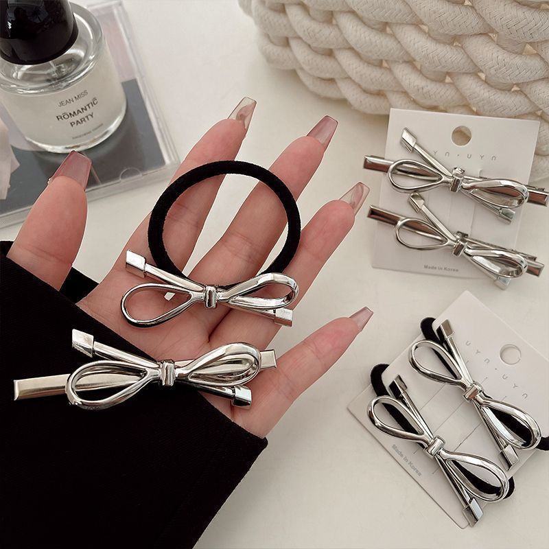 European and American cross-border high-end ponytail hair tie, butterfly combined with golden hair tie, hair band and hair tie full figure