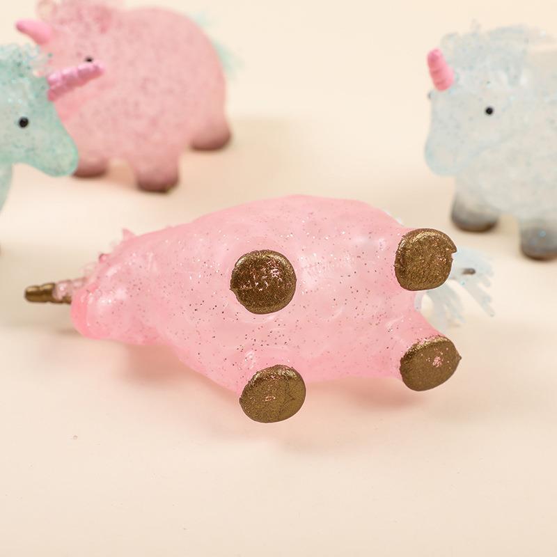 Cross-Border Tpr Bubble Large Bead Unicorn Stretch Squeeze Unicorn Vent Ball Pinch Relief Relief Toy Wholesale Specification drawing