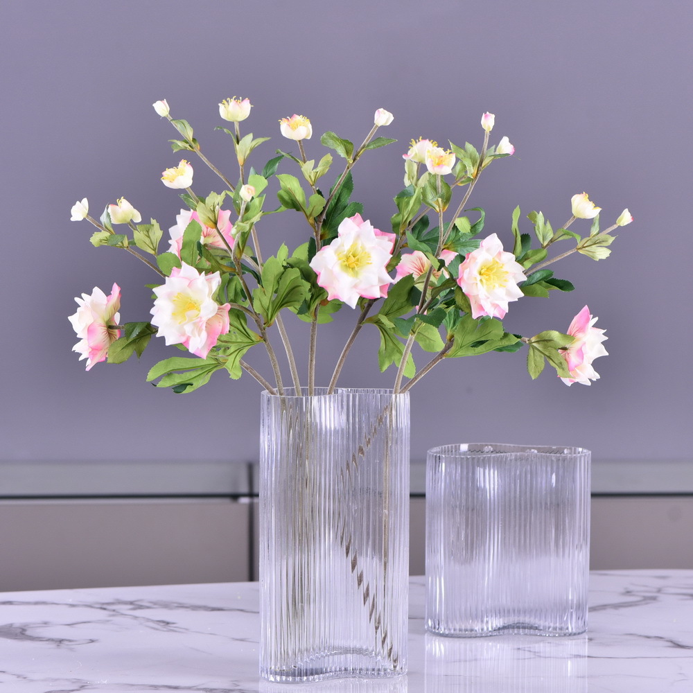 Dongli Flower Industry Factory directly sells artificial roses, ice mountain roses, home furnishings, hotels, shopping malls, wedding decorations, artificial flower bouquets, and high-end ornaments