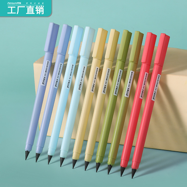 Factory Custom Black Technology Pencil Without Sharpening The Eternal Pencil Students Can Not Finish The Drawing Pen Is Not Easy To Break The Pencil Application Scenario
