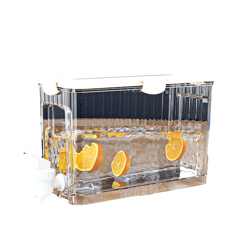 Refrigerator Cold Kettle With Faucet Fruit Tea Cold Brew Pot Cold Water Household Large Volume Drink Fruit Juice Drink Stock Fruit Item Picture