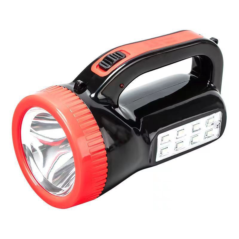 LED rechargeable portable light, strong light long-range shooting, household rechargeable outdoor night fishing security emergency patrol searchlight