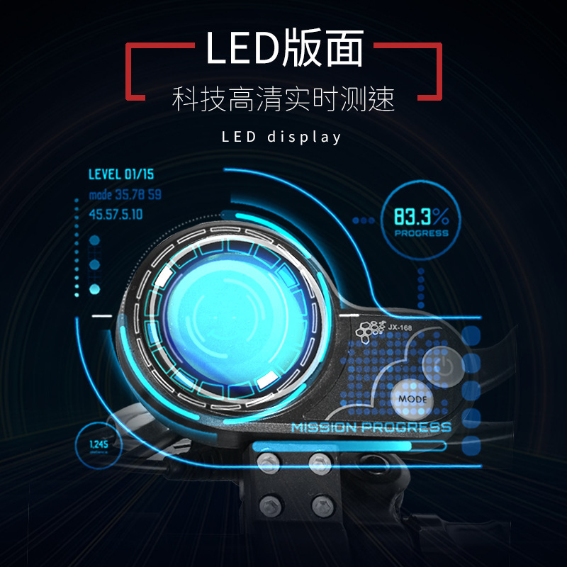 Suoway new adult generation driving endurance 40KM high-power off-road folding electric vehicle 8 "electric scooter Specification drawing