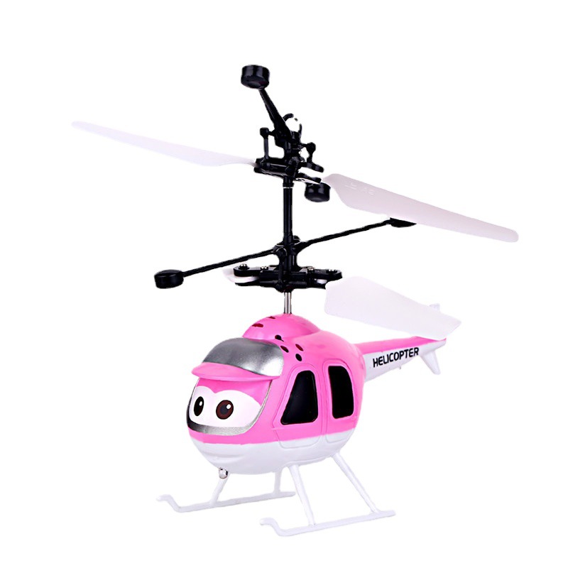亚马逊重力手感应飞侠遥控飞行器耐摔充电直升机儿童卡通玩具飞机详情图3
