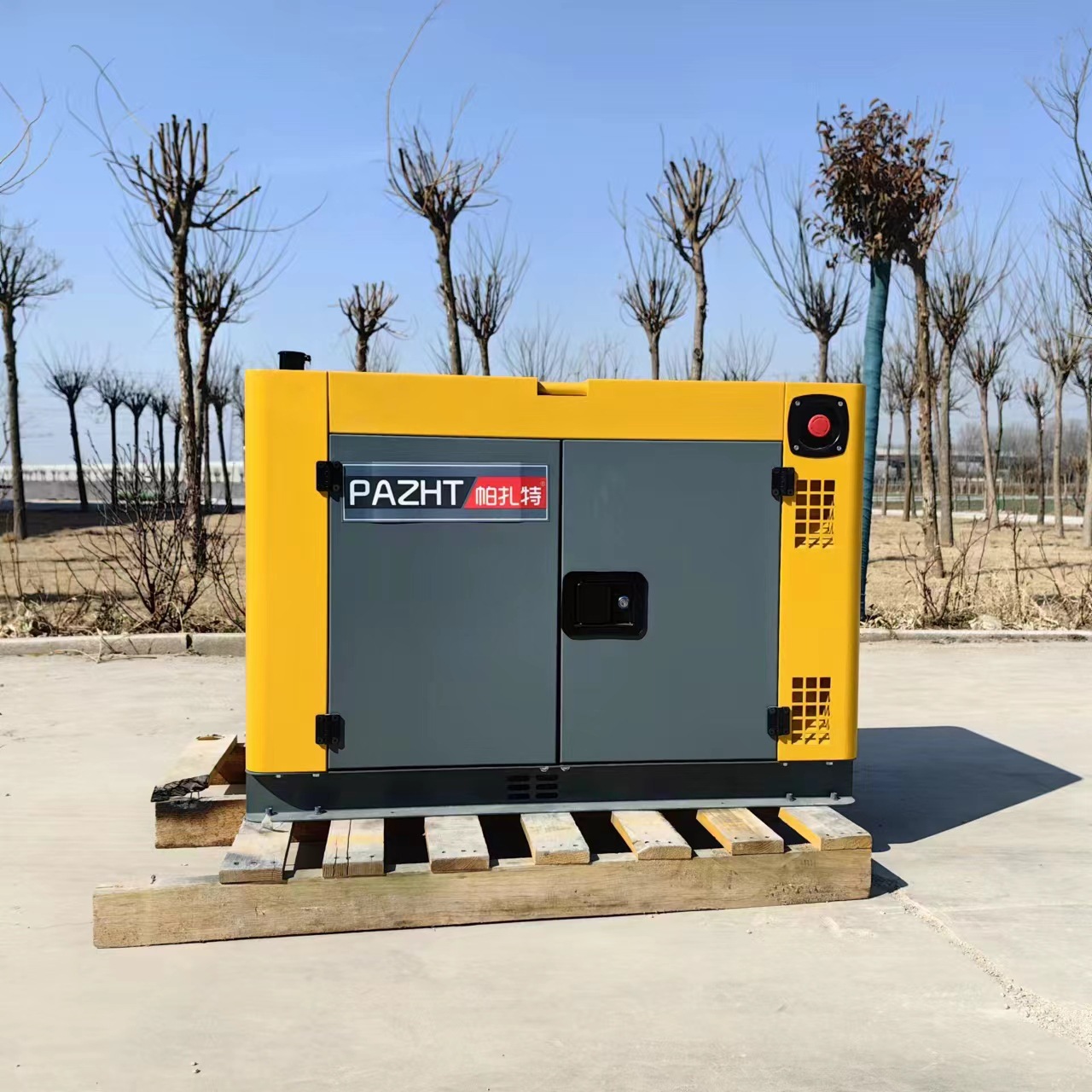 工程项目帕扎特12KW静音柴油发电机 PT16000HS办公区建设抢险应急