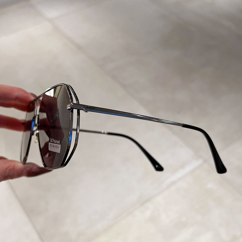 新款钓鱼偏光镜变色复古防强光太阳眼镜户外骑行驾驶开车专用墨镜