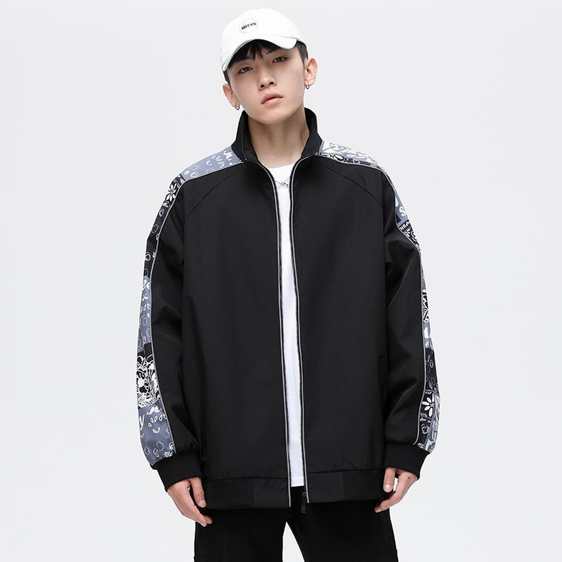 Jacket Men's autumn new Korean-style workwear baseball jacket top jacket quality men's clothing personality trendy plus-size coat Application Scenario